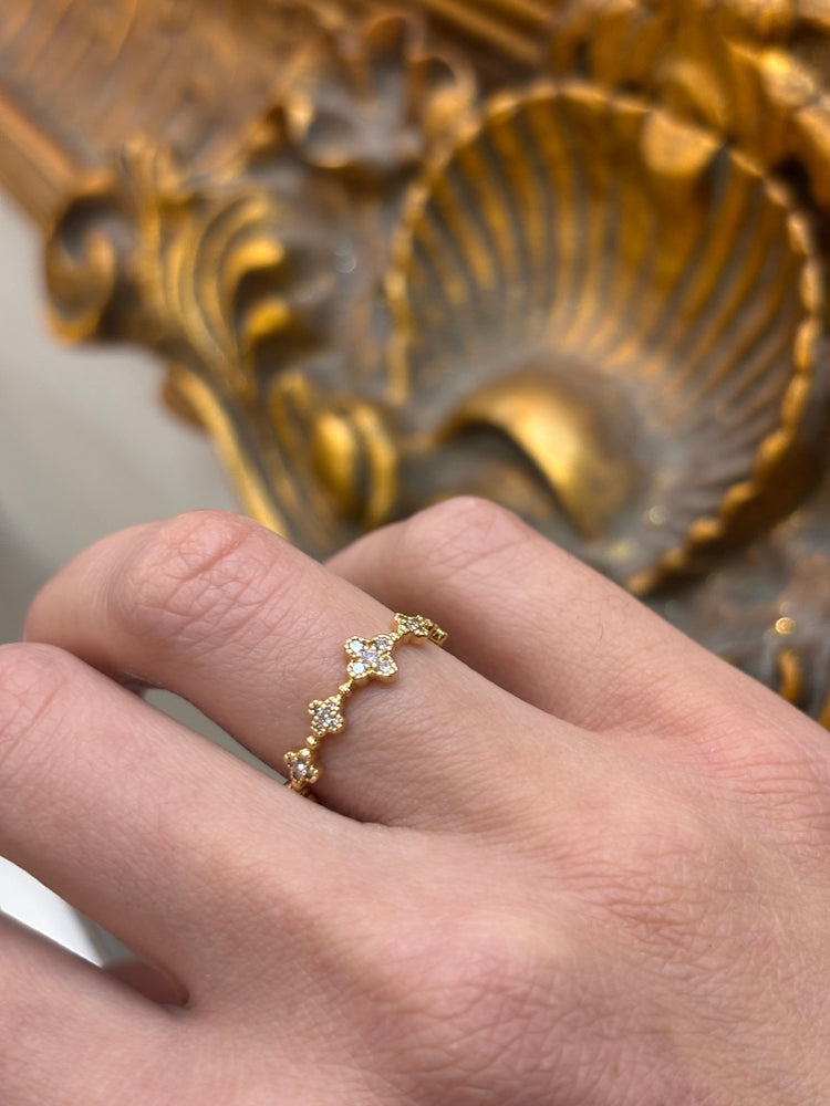 18ct Yellow Gold Diamond Eternity Ring - Hyman’s Jewellers