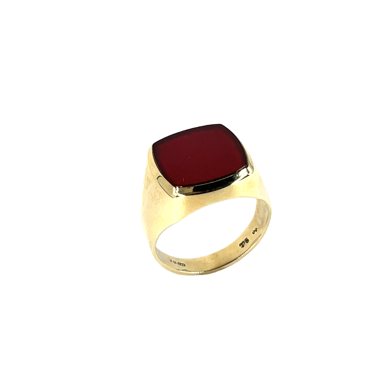 9ct Cornelian Signet Ring