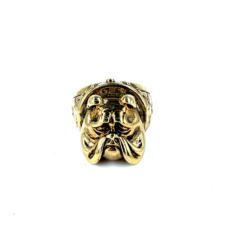 9ct Bulldog Ring 54.2g