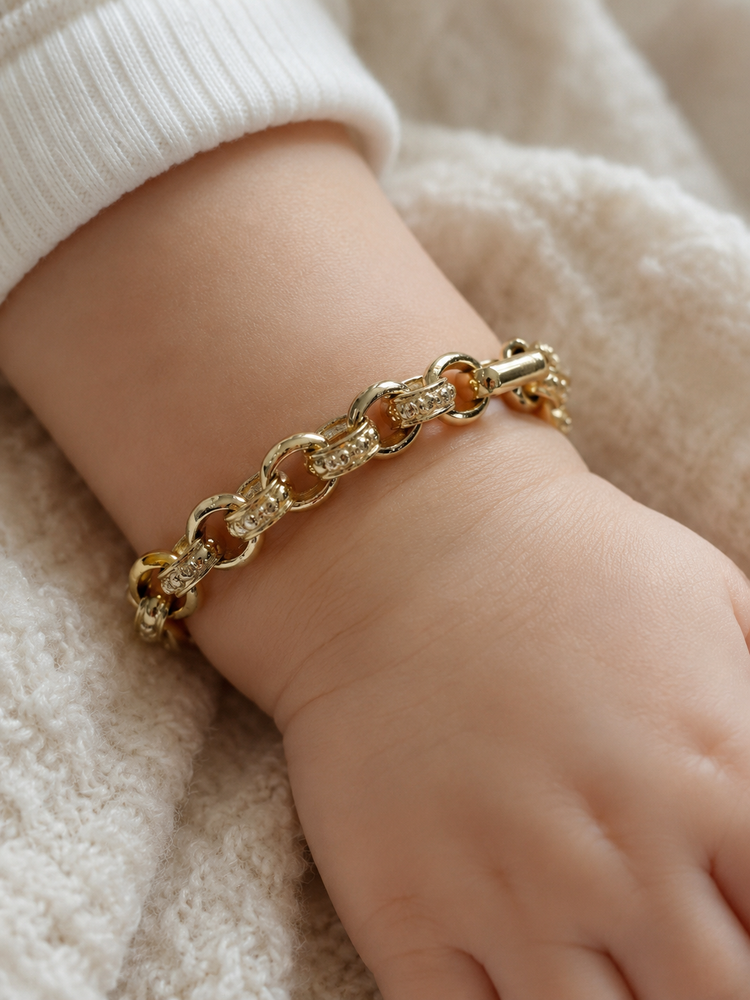 9CT Yellow Gold Belcher Kids 11.5g