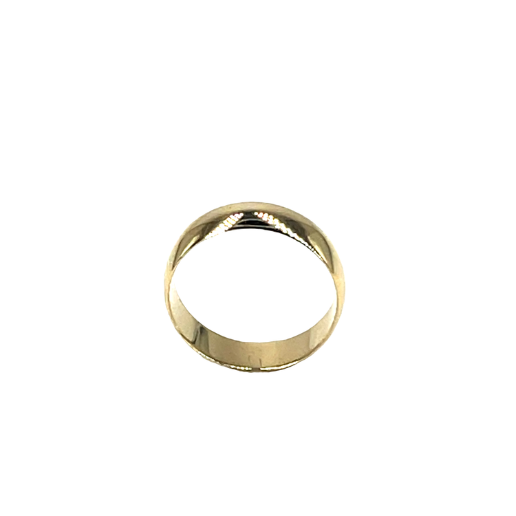 Classic 8CT Yellow Gold Band Ring 3g