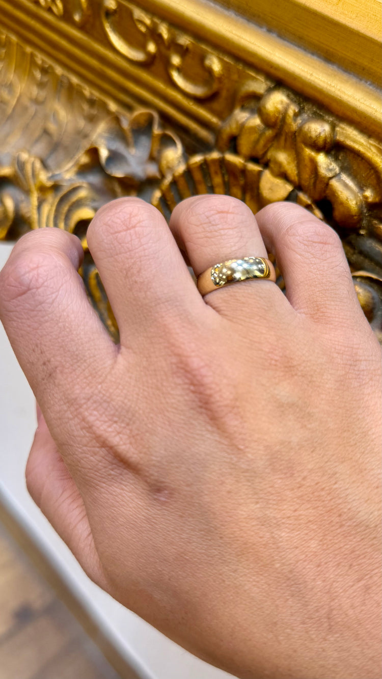 Classic 8CT Yellow Gold Band Ring 3g