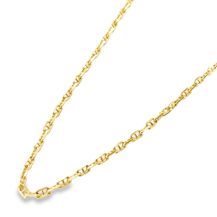 Women’s 9ct Yellow Gold Anchor Link Chain - 15g 20”