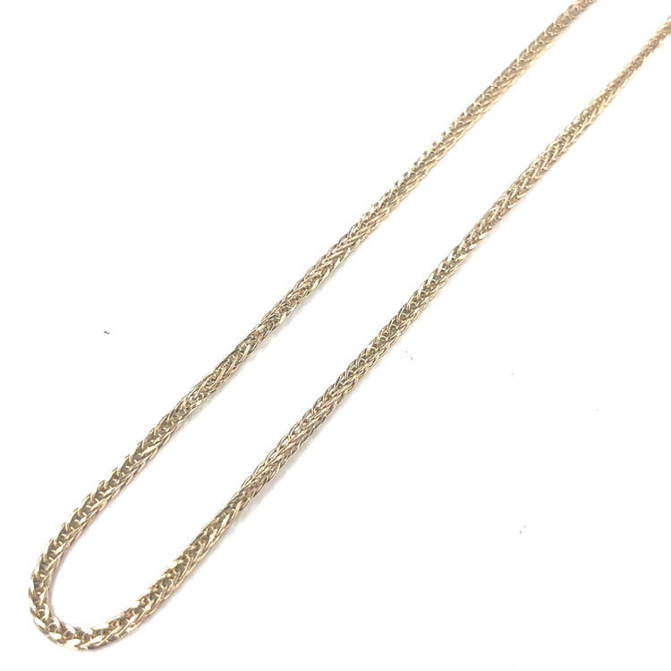 Men’s 9ct Yellow Gold France Chain - 23” 6g