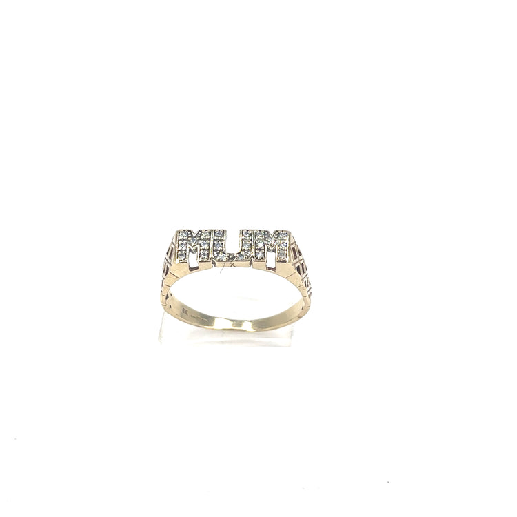 Women’s 9ct Yellow Gold Mum Ring - 2.2g