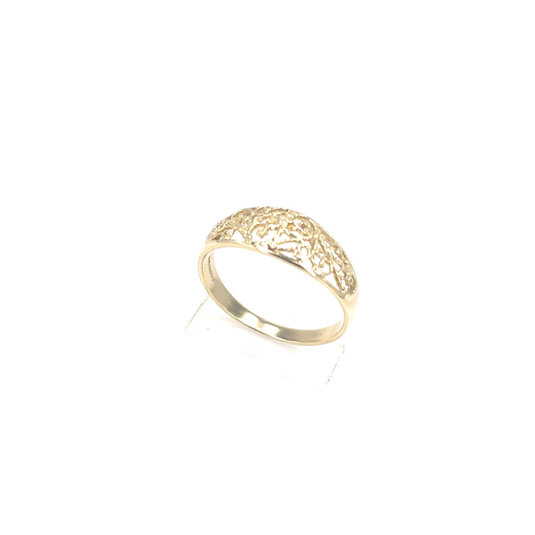Women’s 9ct Yellow Gold Openwork Ring - 2.1g
