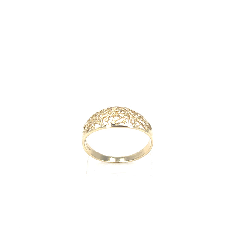 Women’s 9ct Yellow Gold Openwork Ring - 2.1g