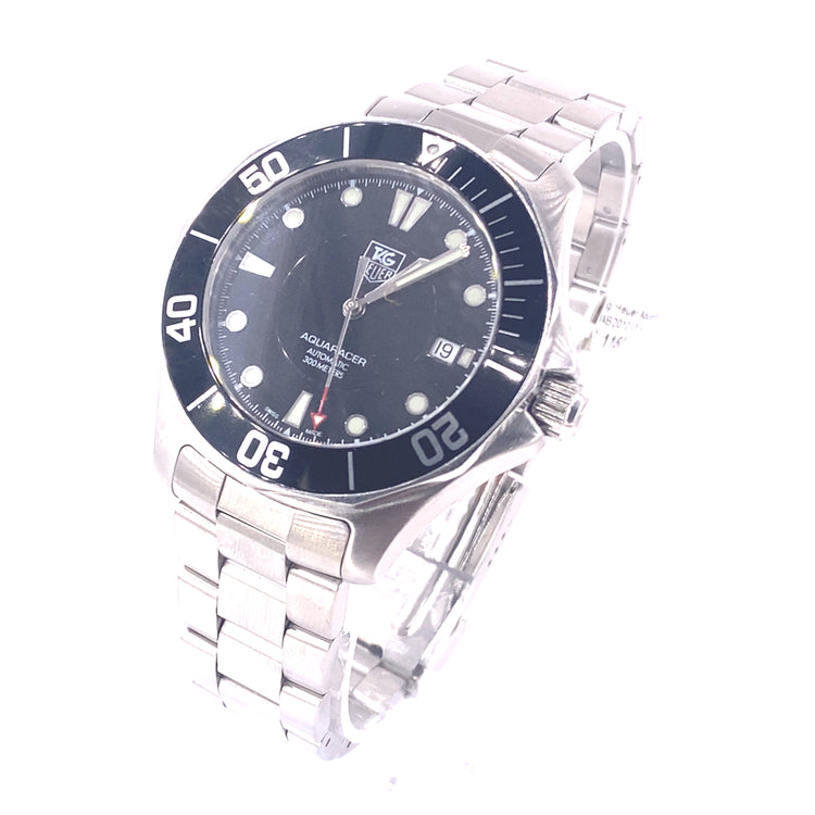 Men’s Stainless Steel Tag Heuer Aqua Racer Watch