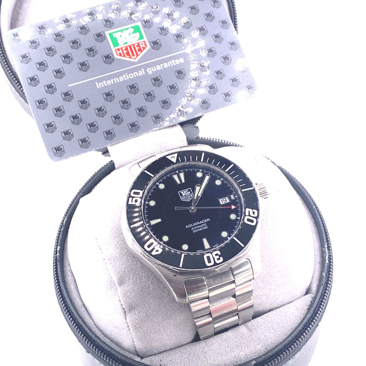 Men’s Stainless Steel Tag Heuer Aqua Racer Watch