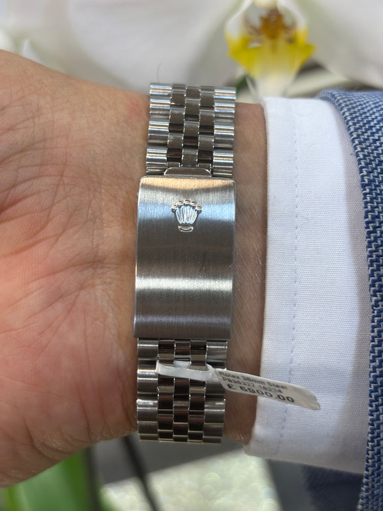 Men’s Stainless Steel Rolex Datejust Watch -36mm