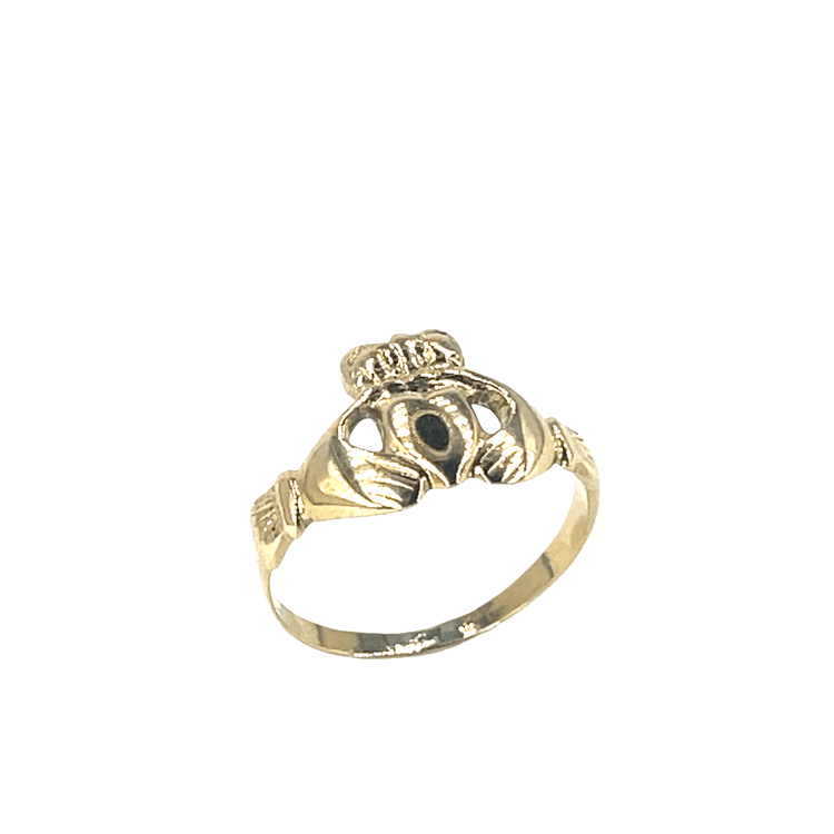 9ct Traditional Claddagh Style Ring - Hyman’s Jewellers
