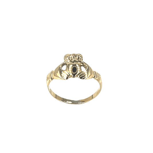 9ct Traditional Claddagh Style Ring - Hyman’s Jewellers