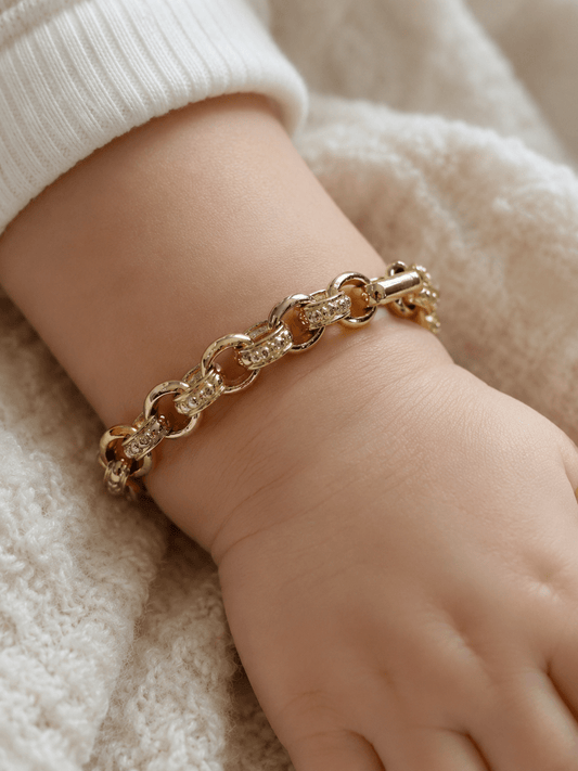 9CT Yellow Gold Belcher Kids 11.5g - Hyman’s Jewellers