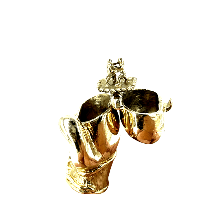 9ct Yellow Gold Boxing Glove Pendant - Hyman’s Jewellers