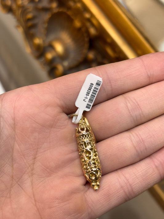 9ct Yellow Gold Filigree Pendant - Hyman’s Jewellers