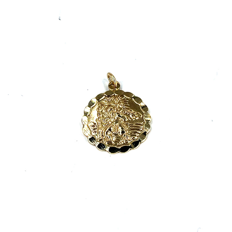 9ct Yellow Gold St Christopher Pendant - Hyman’s Jewellers