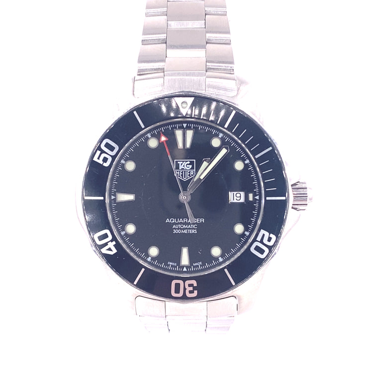 Men’s Stainless Steel Tag Heuer Aqua Racer Watch