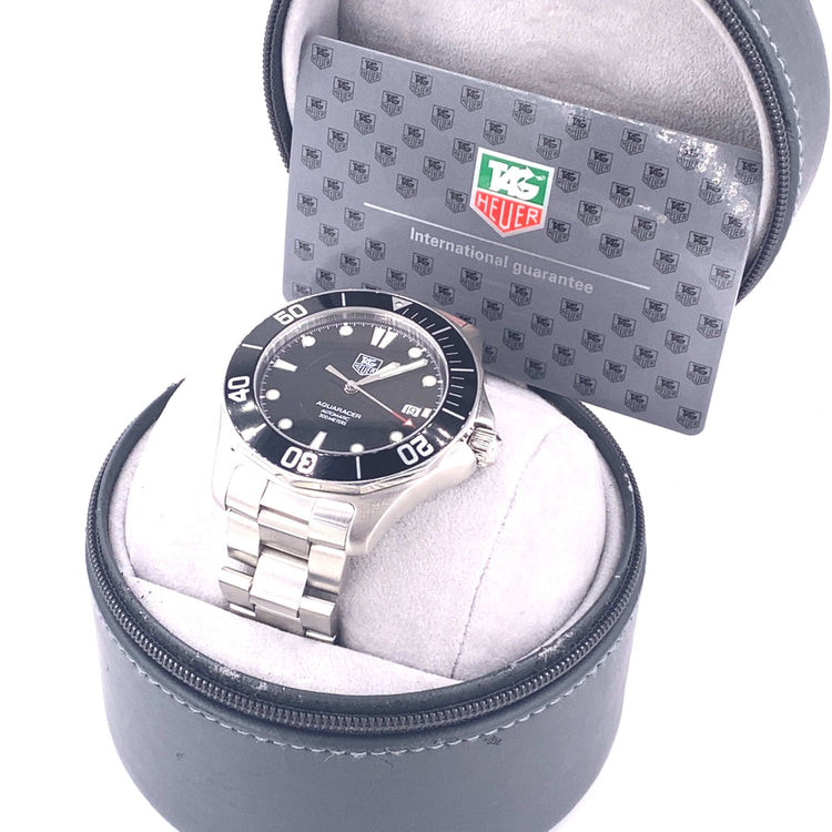 Men’s Stainless Steel Tag Heuer Aqua Racer Watch