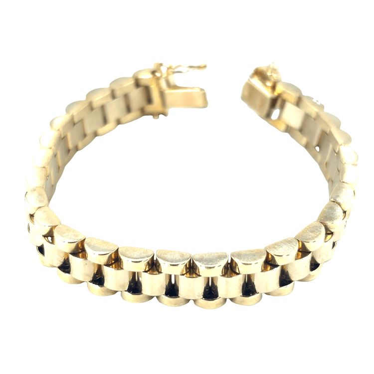 Children’s 9ct Classic Yellow Gold Chain Bracelet - Hyman’s Jewellers
