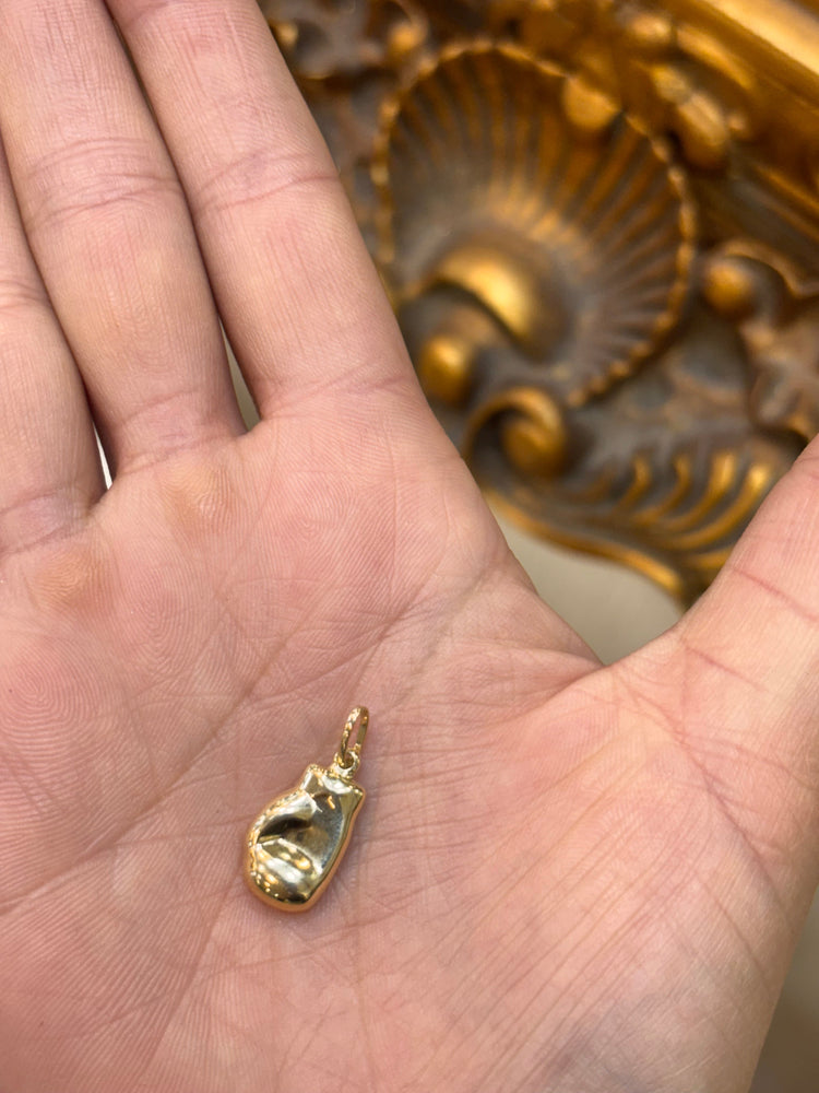 Children’s 9ct Yellow Gold Hollow Boxing Glove Pendant - Hyman’s Jewellers