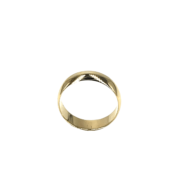 Classic 8CT Yellow Gold Band Ring 3g - Hyman’s Jewellers