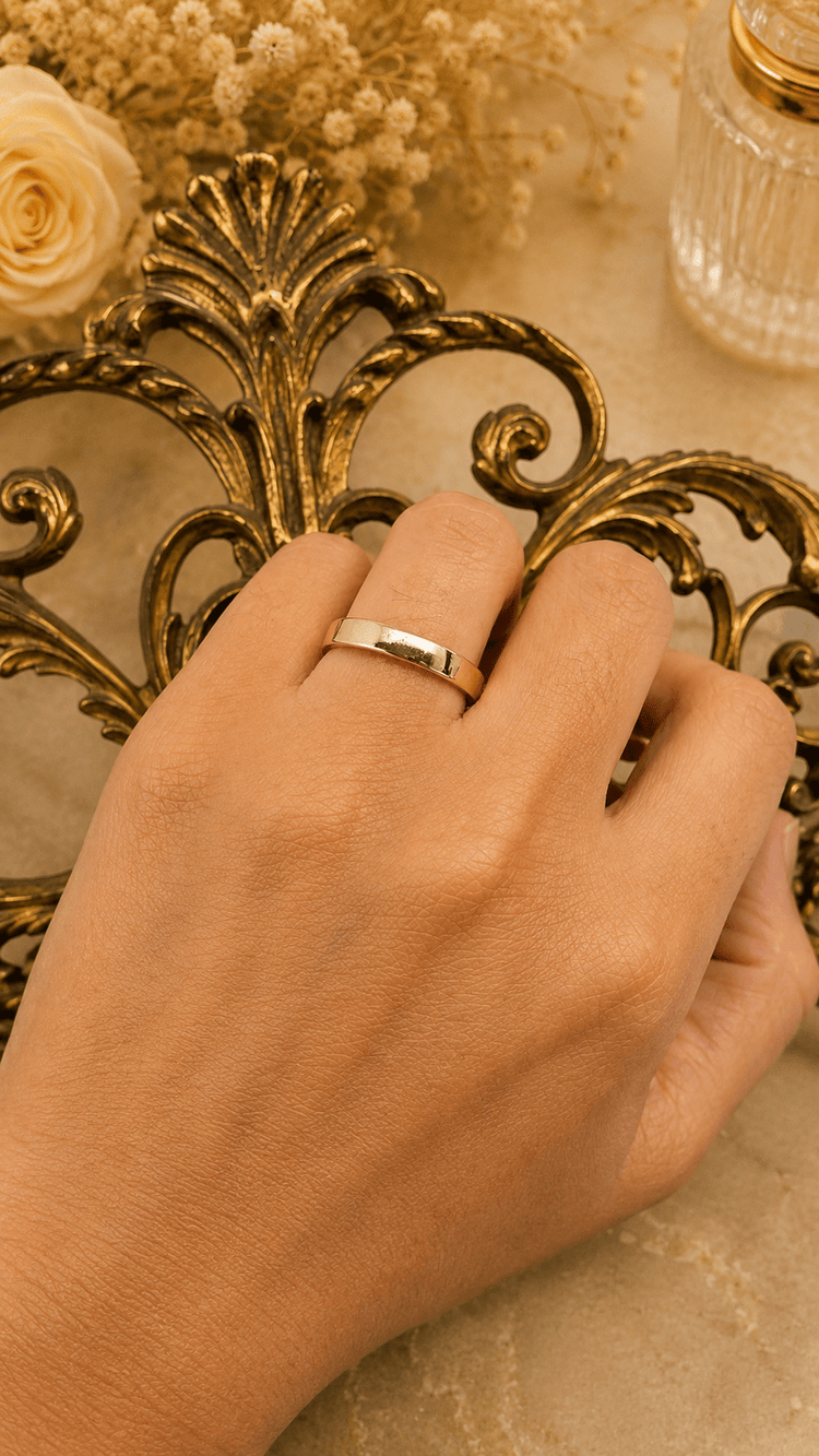 Classic 9CT Gold Band Ring - Hyman’s Jewellers