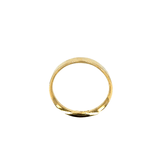 Classic 9CT Yellow Gold Band Ring - Hyman’s Jewellers
