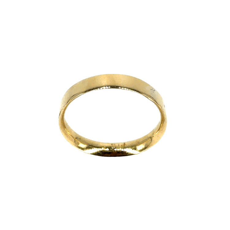 Classic 9CT Yellow Gold Band Ring - Hyman’s Jewellers