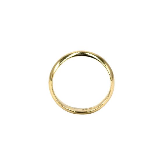 Classic 9CT Yellow Gold Band Ring - Hyman’s Jewellers