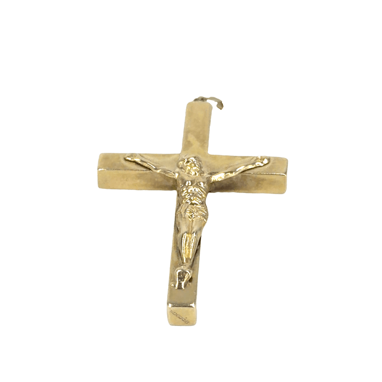 Classic 9CT Yellow Gold Crucifix Pendant - Hyman’s Jewellers