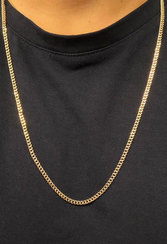 Classic 9CT Yellow Gold Curb Link Chain 54.1g - Hyman’s Jewellers