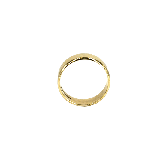 Classic Polished 9CT Yellow Gold Wedding Band Ring - Hyman’s Jewellers
