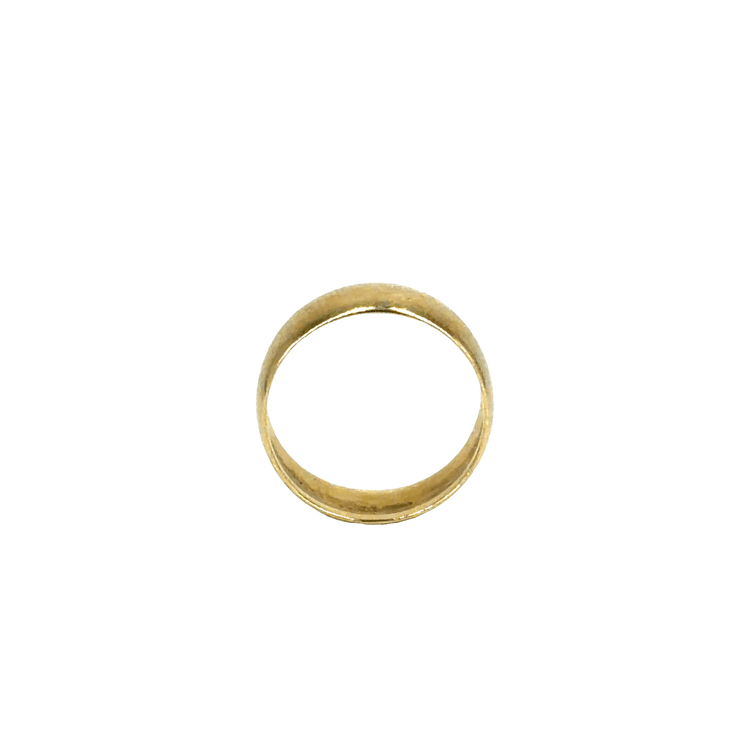 Classic Smooth 9CT Yellow Gold Band Ring - Hyman’s Jewellers