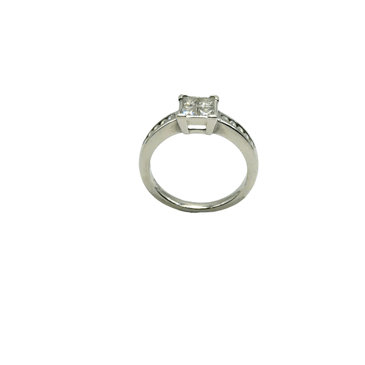 Fancy Brown Diamond Cluster Ring in Platinum - Hyman’s Jewellers