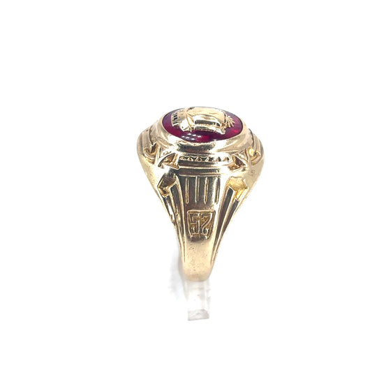 Men’s 10k ‘1925’ American College Ring - 5.8g R - Hyman’s Jewellers