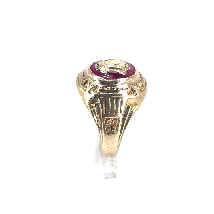 Men’s 10k ‘1925’ American College Ring - 5.8g R - Hyman’s Jewellers