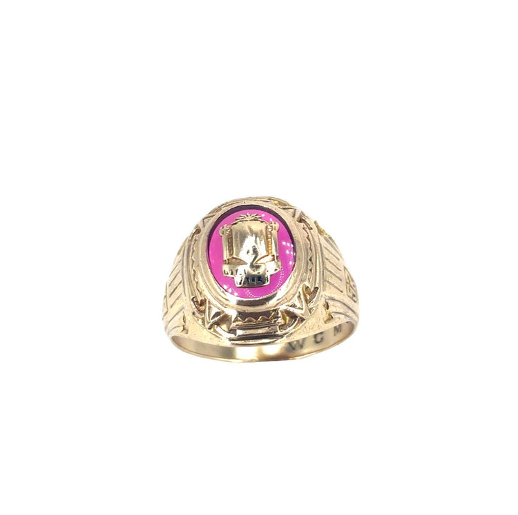 Men’s 10k ‘1925’ American College Ring - 5.8g R - Hyman’s Jewellers