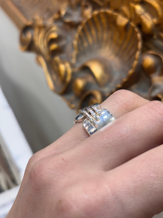 Men’s 925 Silver Emporio Armani Ring - Hyman’s Jewellers