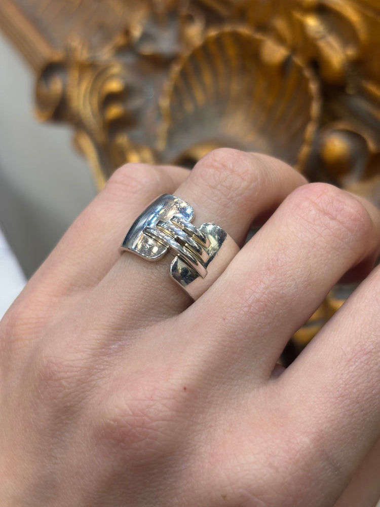 Men’s 925 Silver Emporio Armani Ring - Hyman’s Jewellers