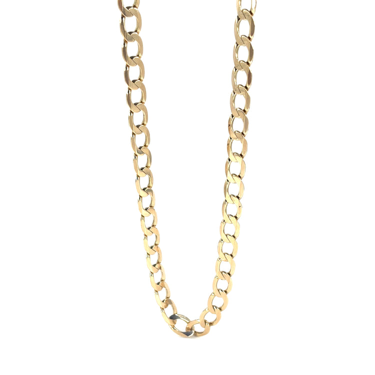 Men’s 9ct Yellow Gold Curb Chain - 33g 20” - Hyman’s Jewellers