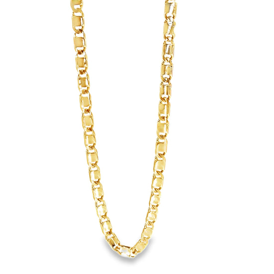 Men’s 9ct Yellow Gold Fancy Anchor Link Chain - 31.3G 22” - Hyman’s Jewellers