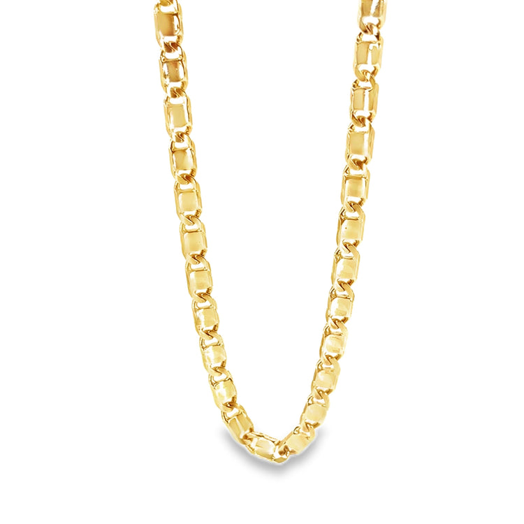 Men’s 9ct Yellow Gold Fancy Anchor Link Chain - 31.3G 22” - Hyman’s Jewellers