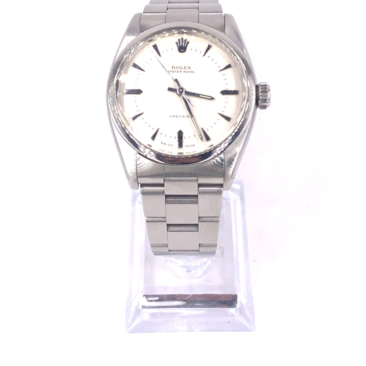 Men’s Stainless Steel Vintage Rolex Watch - Hyman’s Jewellers