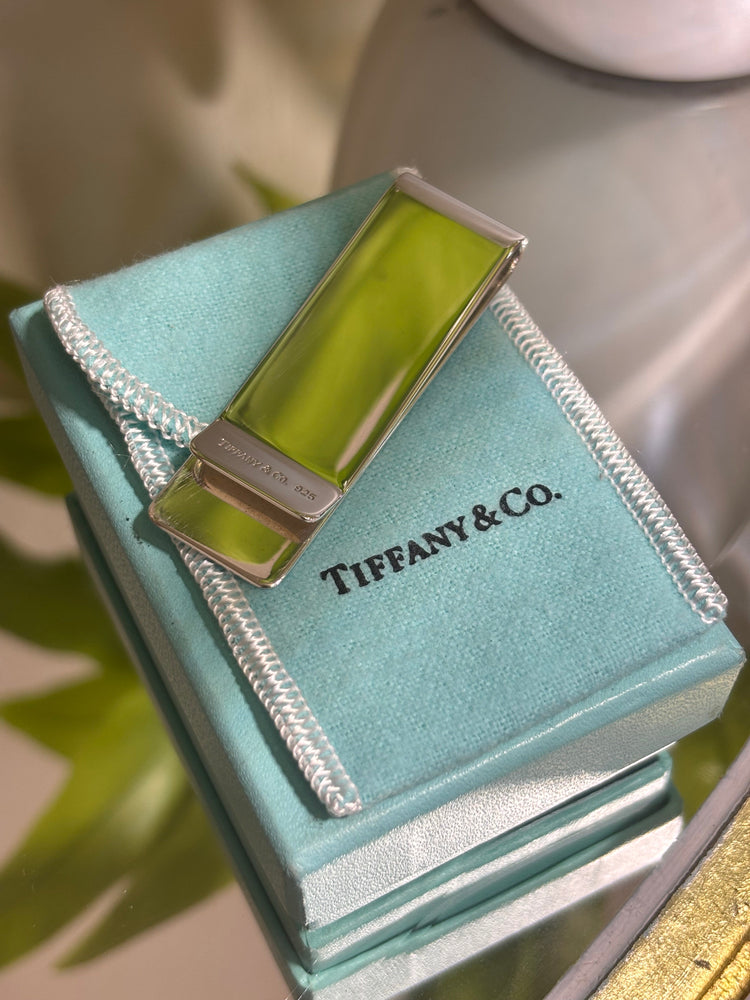 Original Tiffany & Co. Sterling Silver Money Clip with Branded Box - Hyman’s Jewellers
