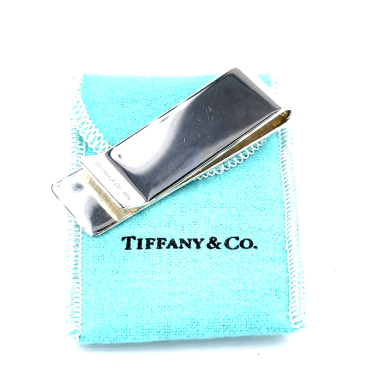 Original Tiffany & Co. Sterling Silver Money Clip with Branded Box - Hyman’s Jewellers