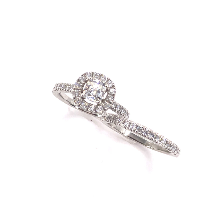 Platinum Diamond Engagement Set - 1.70ct - Hyman’s Jewellers
