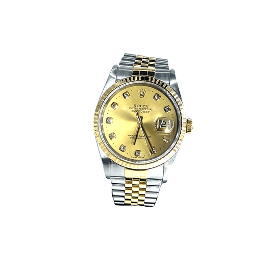 Rolex 36mm Bimetal With Original Papers - Hyman’s Jewellers