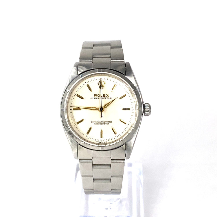Rolex Oyster Perpetual Vintage Watch in Stainless Steel - 1970’s - Hyman’s Jewellers