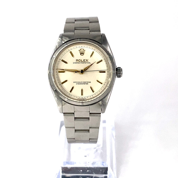 Rolex Oyster Perpetual Vintage Watch in Stainless Steel - 1970’s - Hyman’s Jewellers