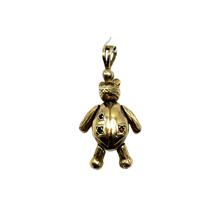 Teddy Bear Pendant in 9CT Yellow Gold 6.7g - Hyman’s Jewellers